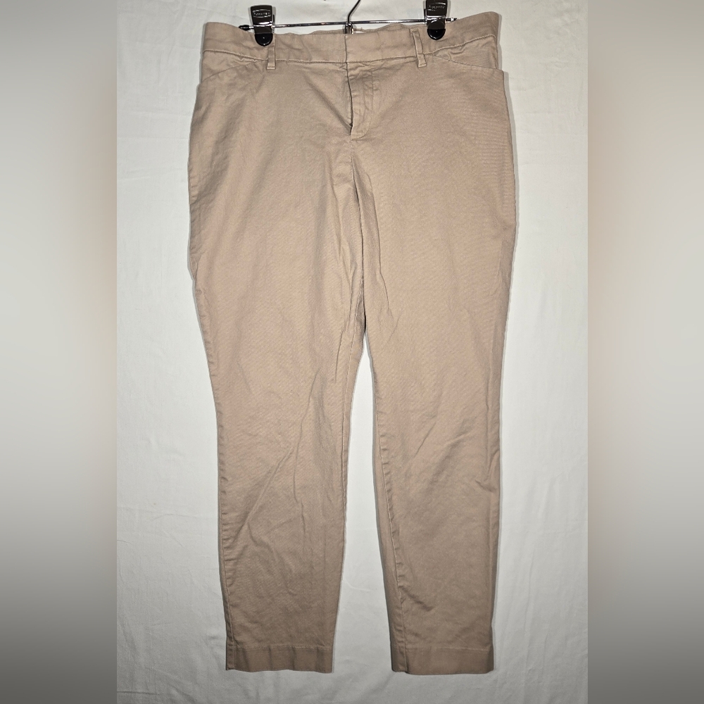GAP Women's Skinny Ankle Khaki Pants EUC Size 14